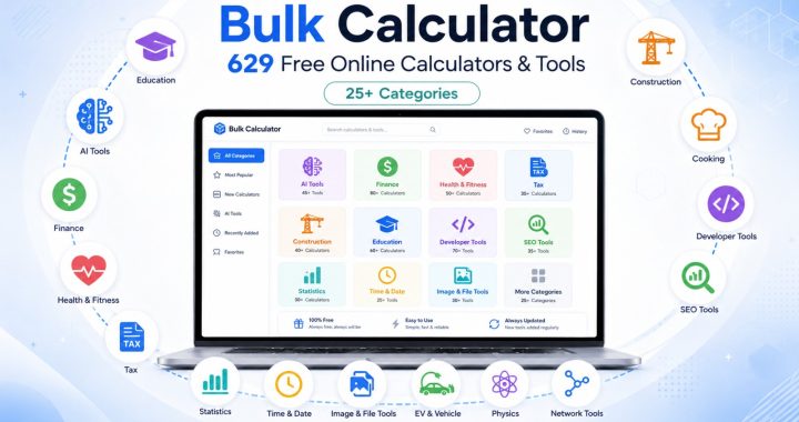 Found a Free Website With 629 Calculators and Tools — And It Actually Works
