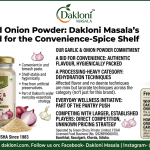 Garlic and Onion Powder: Dakloni Masala’s Bid for the Convenience-Spice Shelf