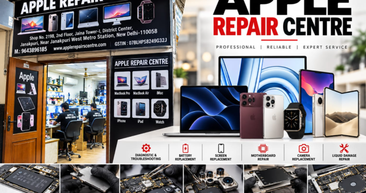 Apple Service Centre in Janakpuri Becomes a Trusted Address for iPhone, MacBook Pro and iPad Repairs in Delhi